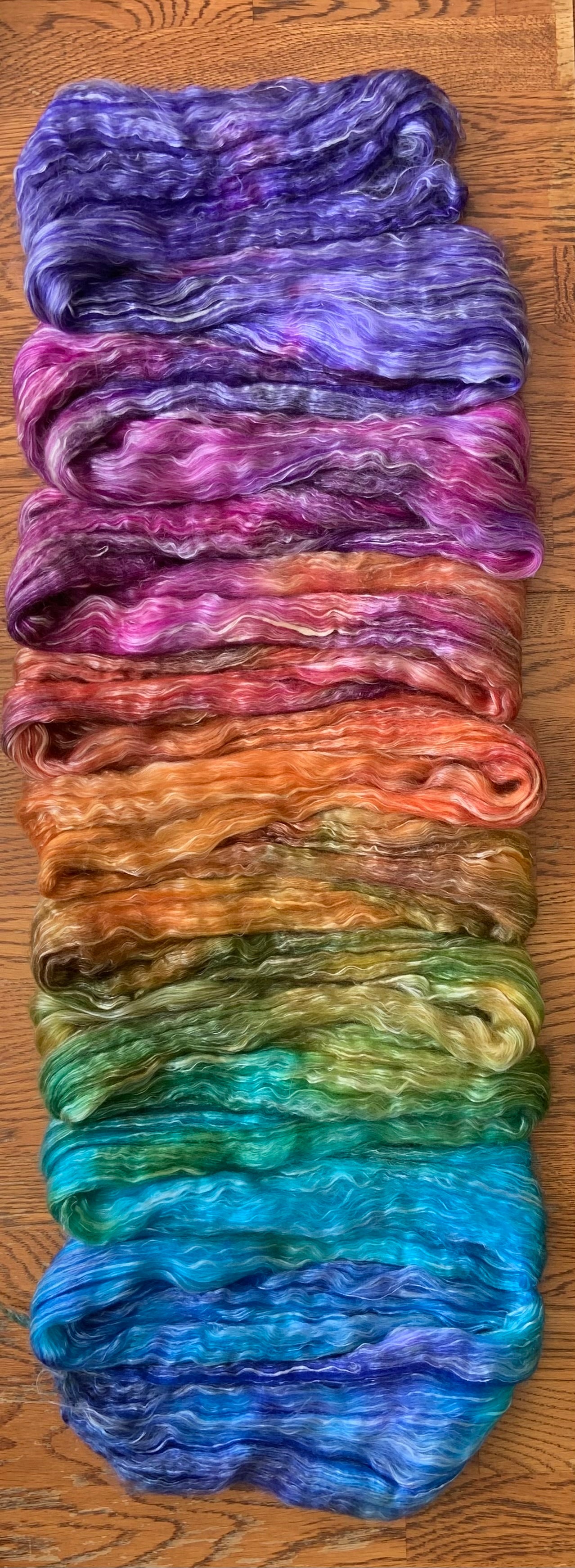Sw merino Tencel. Dark oil slick
