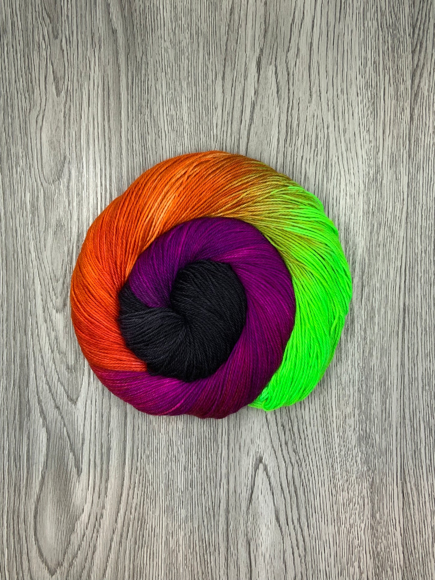 Sock yarn. Scary sisters