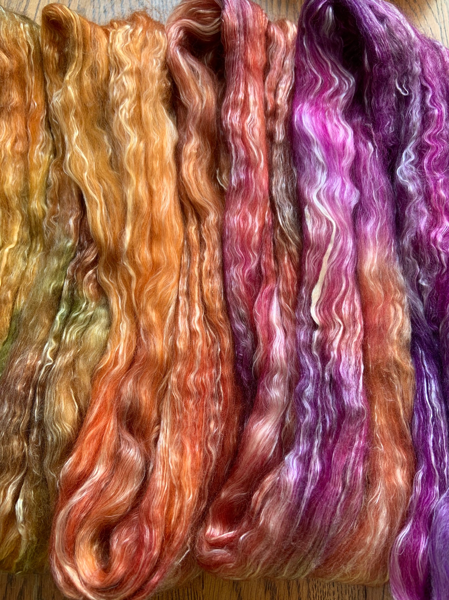 Sw merino Tencel. Dark oil slick