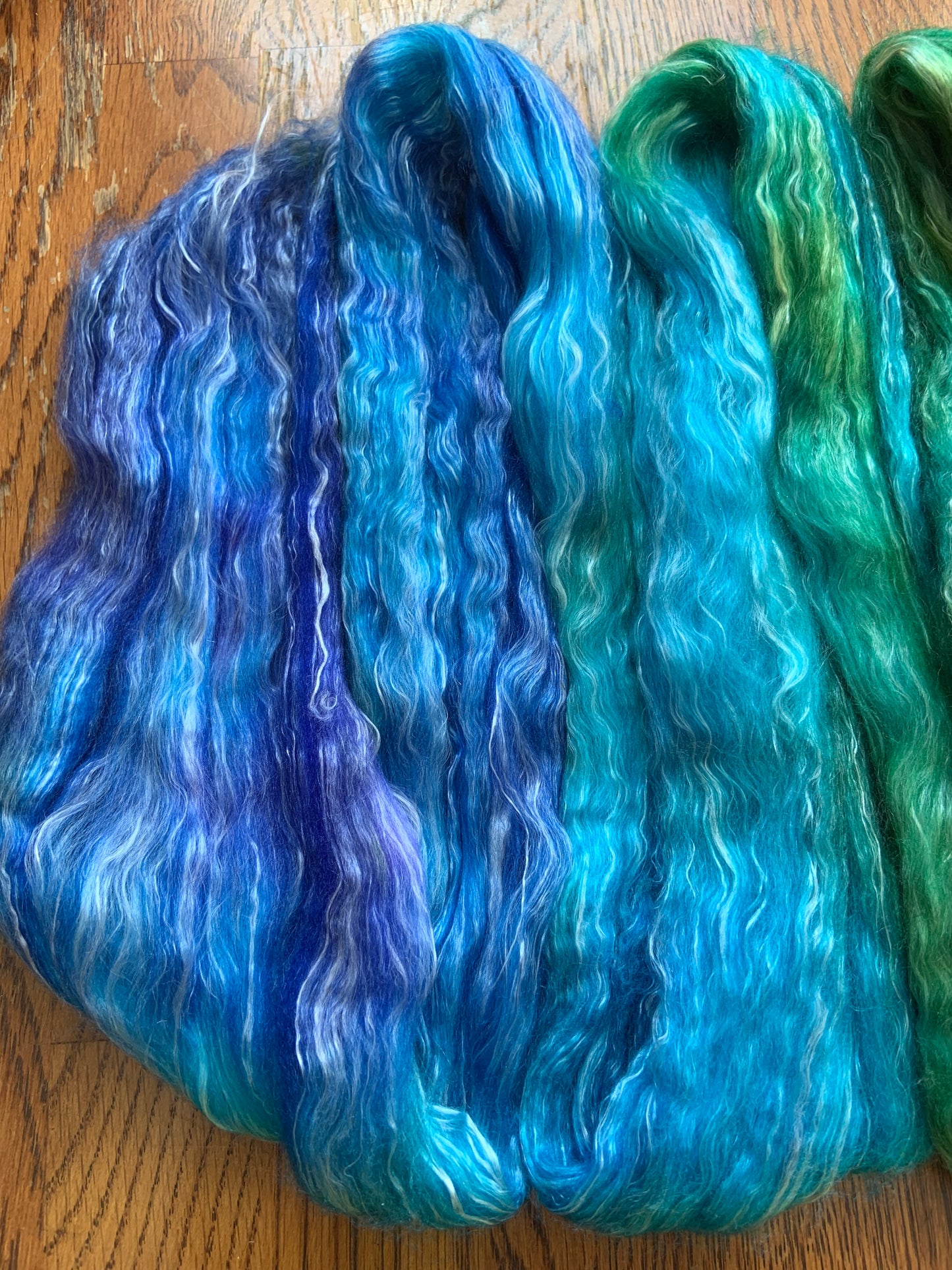 Sw merino Tencel. Dark oil slick
