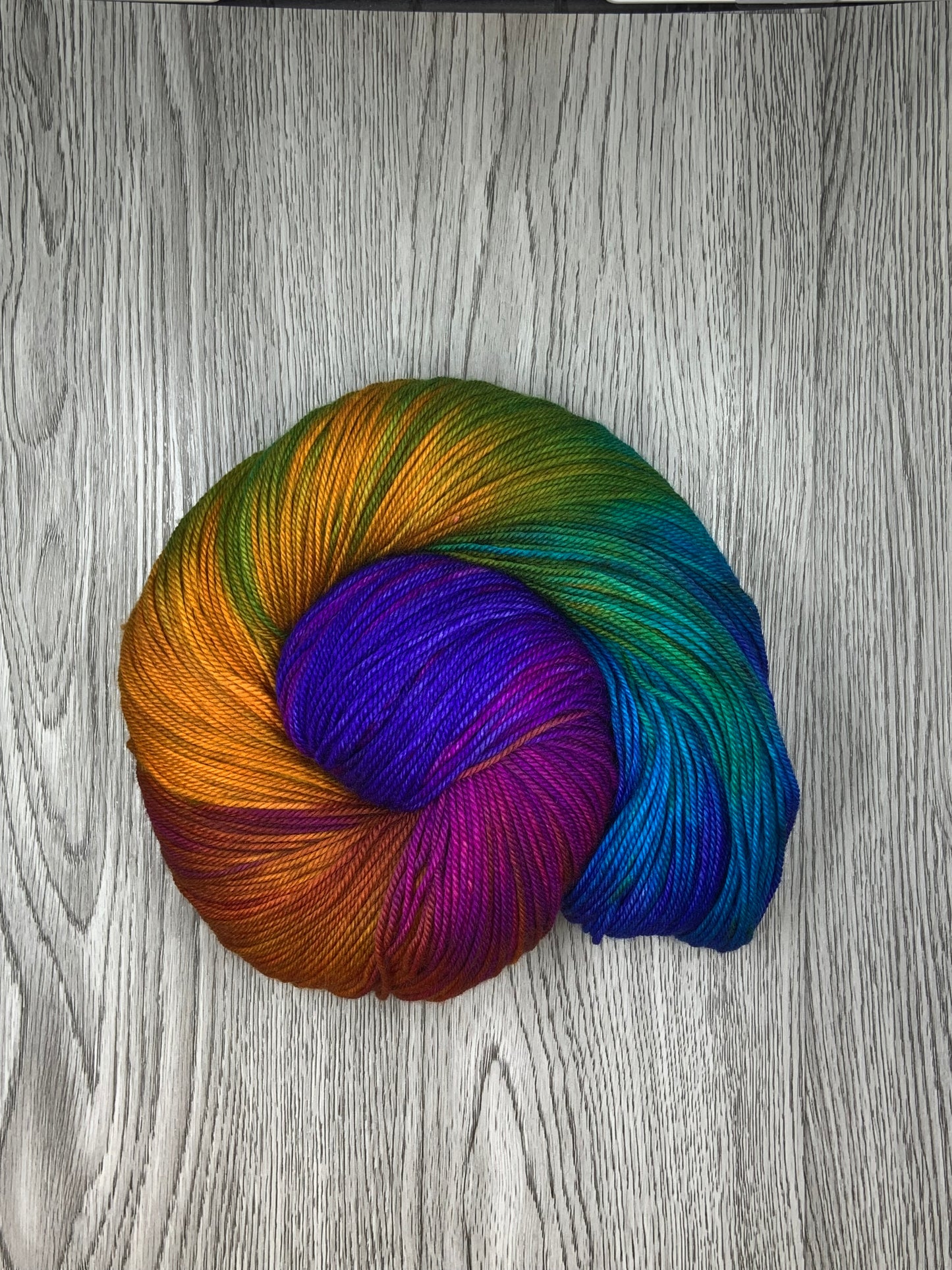 Merino cashmere nylon sock yarn. Dusk witch.