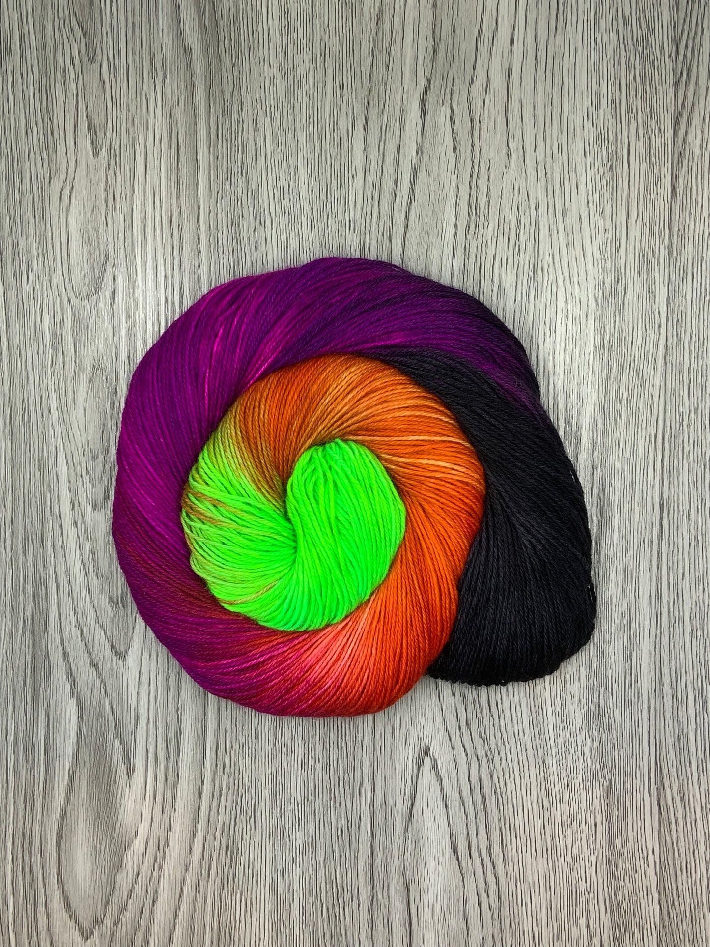 Sock yarn. Scary sisters
