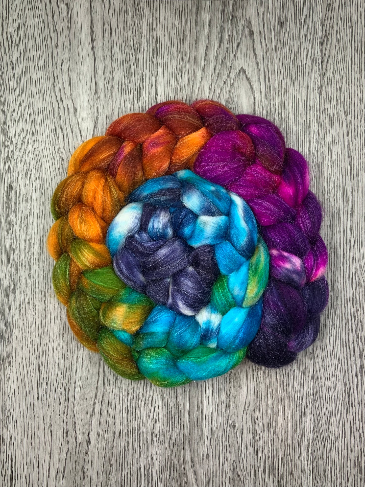 Sw merino cashmere silk. Oil slick