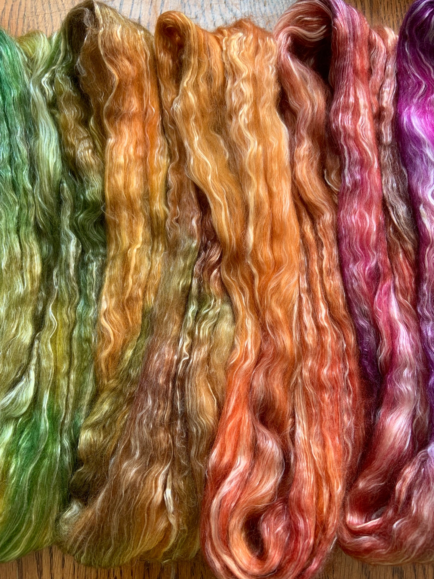 Sw merino Tencel. Dark oil slick